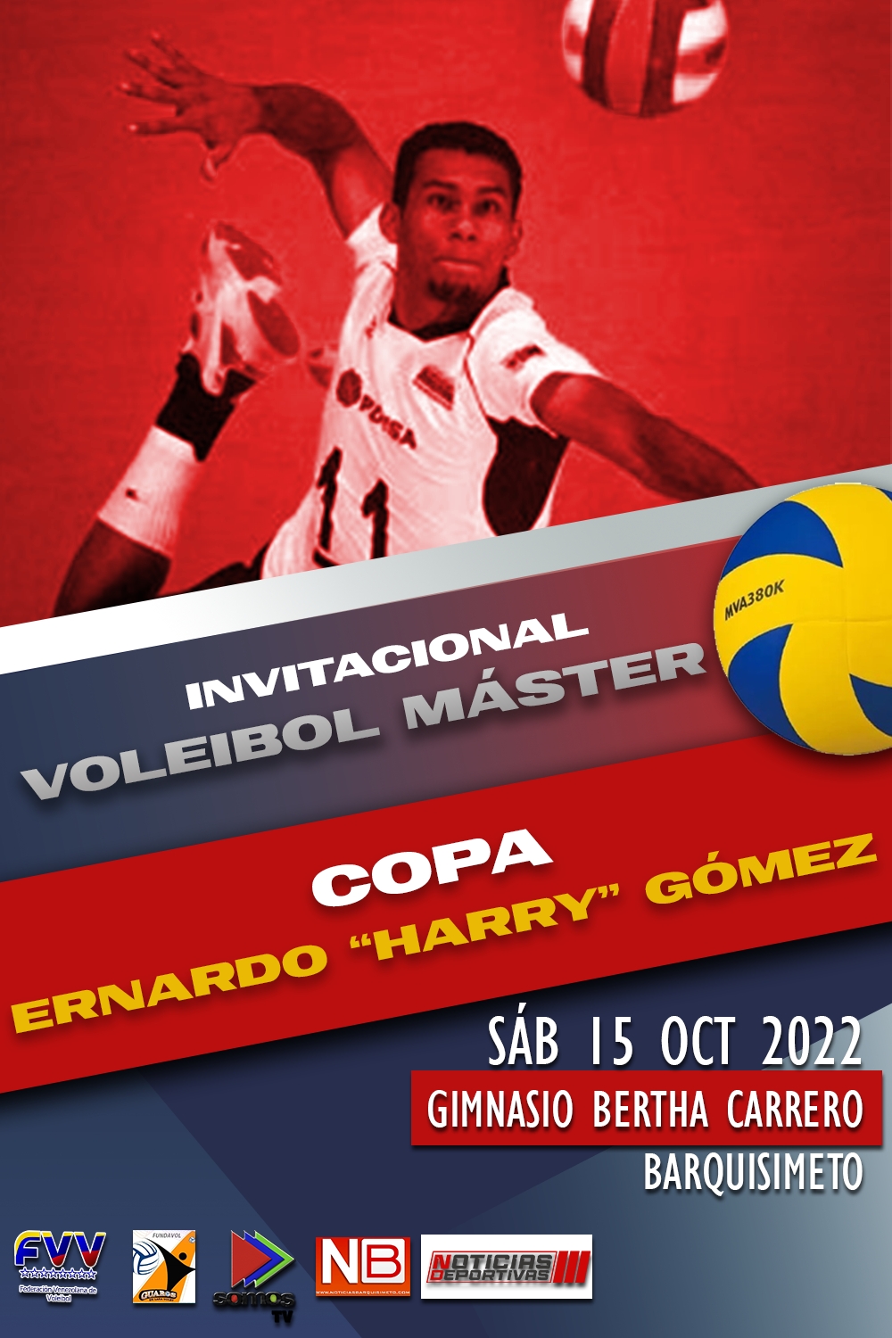 Copa “Harry” Gómez: Todo listo para la gran batalla del Voleibol Máster en el Bertha Carrero de Barquisimeto