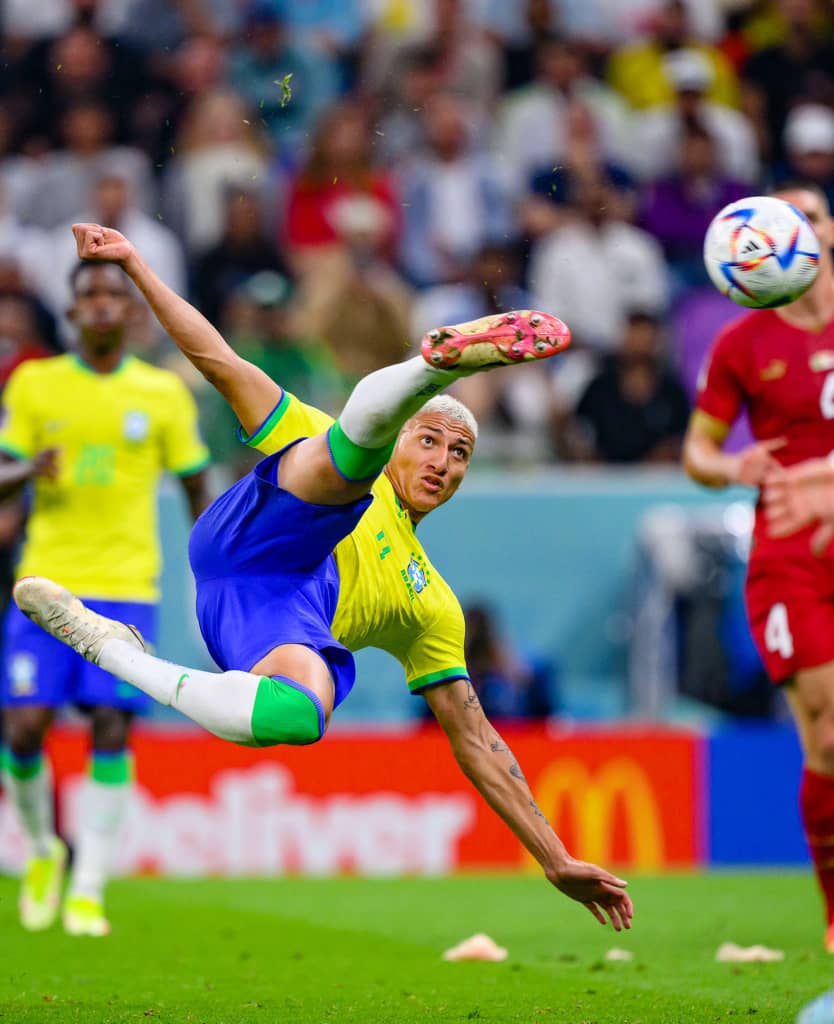 Brasil brilhou sob a estrela de Richarlison contra a Sérvia por 2 a 0