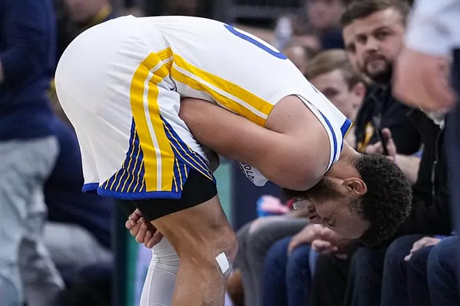 NBA: Stephen Curry, baja durante varias semanas por una lesión en el hombro
