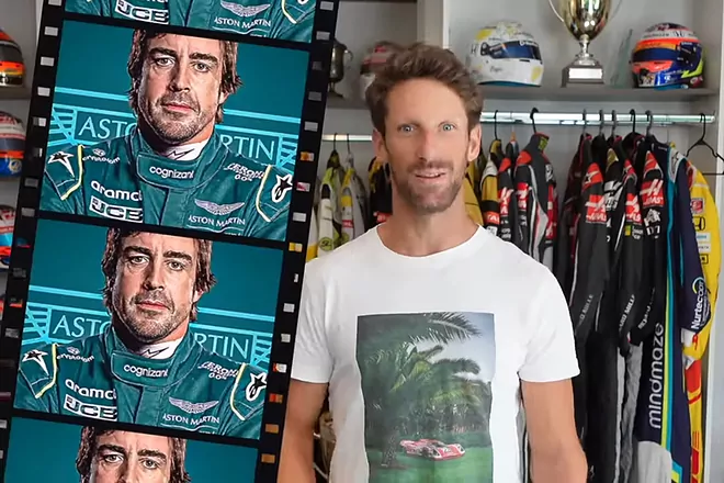 El Francés Romain Grosjean sobre Fernando Alonso: “Tiene más de 40 años pero pilota como si tuviera 22”