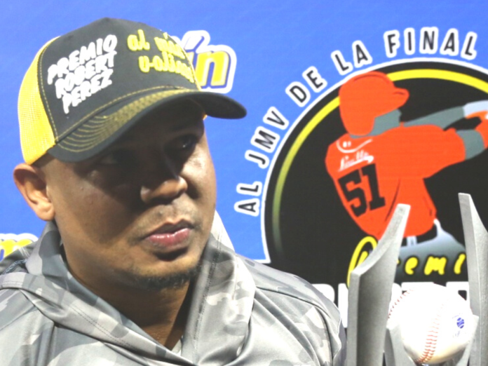 LVBP: El Dominicano Isaías Tejeda es el MVP de la Gran Final