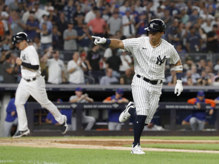 MLB: El Venezolano Oswaldo Cabrera de los Yankees conectó primer jonrón en pretemporada