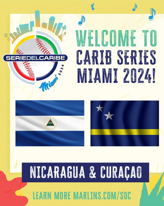OFICIAL: Estos será los países participantes en la Serie del Caribe 2024 en Miami