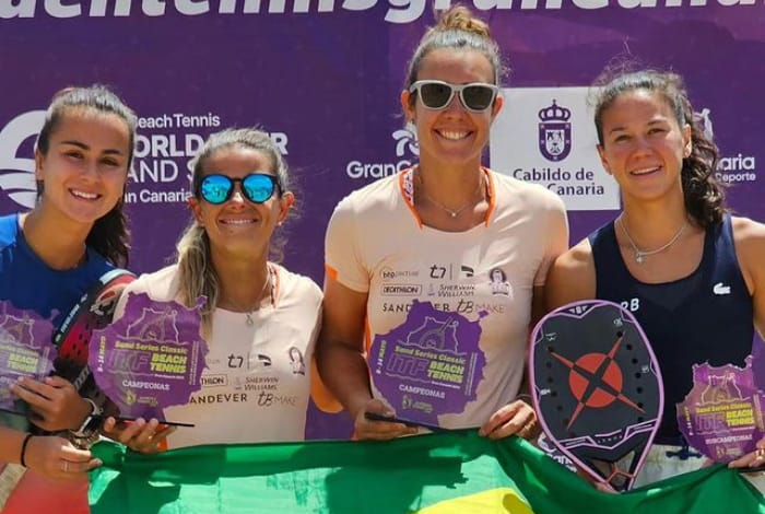 Campeona del mundo: Barquisimetana Patricia Díaz sigue triunfando en el Beach Tennis