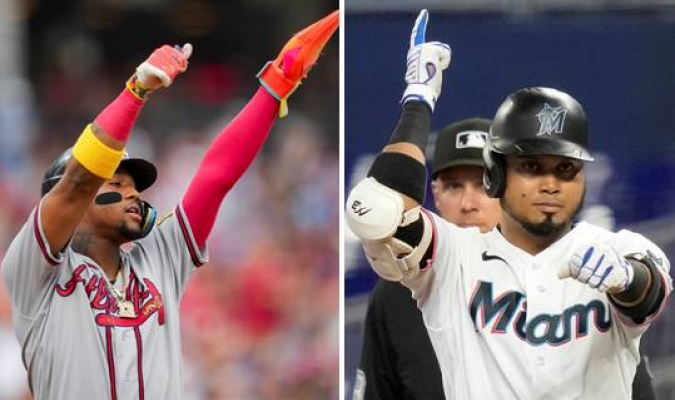 MLB: Luis “La Regadera” Arráez y el Abusador Ronald Acuña Jr. vuelven a despegarse en el liderato de bateo