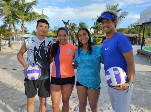 Enyer Medina: El pupilo que se convirtió en entrenador de Voleibol de Playa