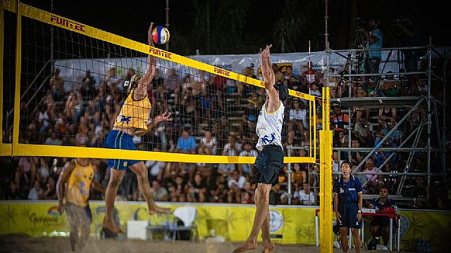 Voleibol de Playa: La segunda parada del CSVP vivió su primer día de competencia en Guyana Francesa