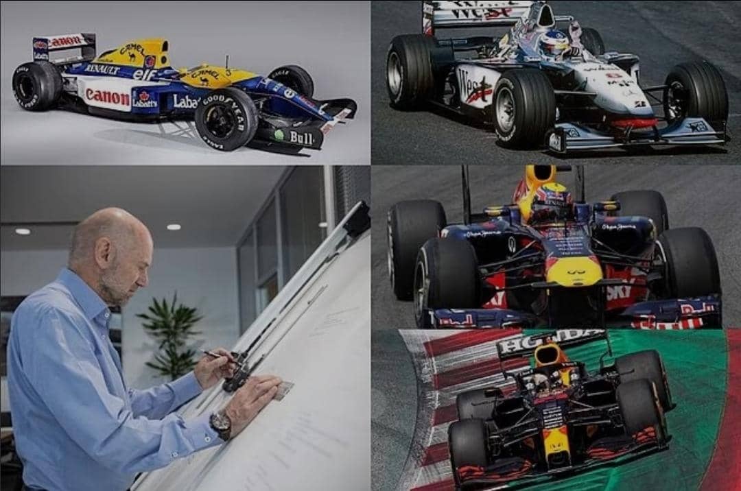 ¡25 títulos mundiales de F1! Las 13 máquinas perfectas del genio de la aerodinámica Adrian Newey (+Fotos)